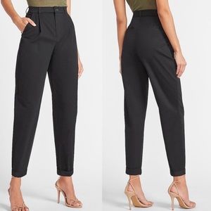 Express Tapered Ankle Super High Rise Ankle Pant